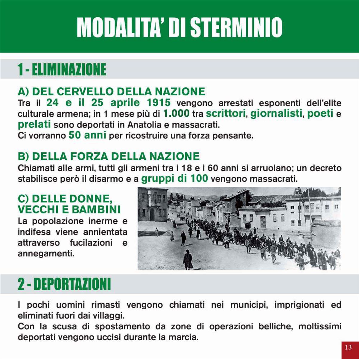 Modalità di sterminio