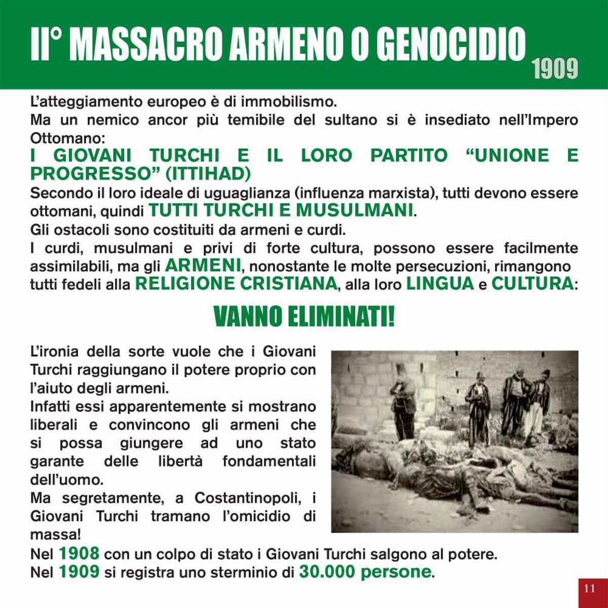 2° massacro armeno o genocidio