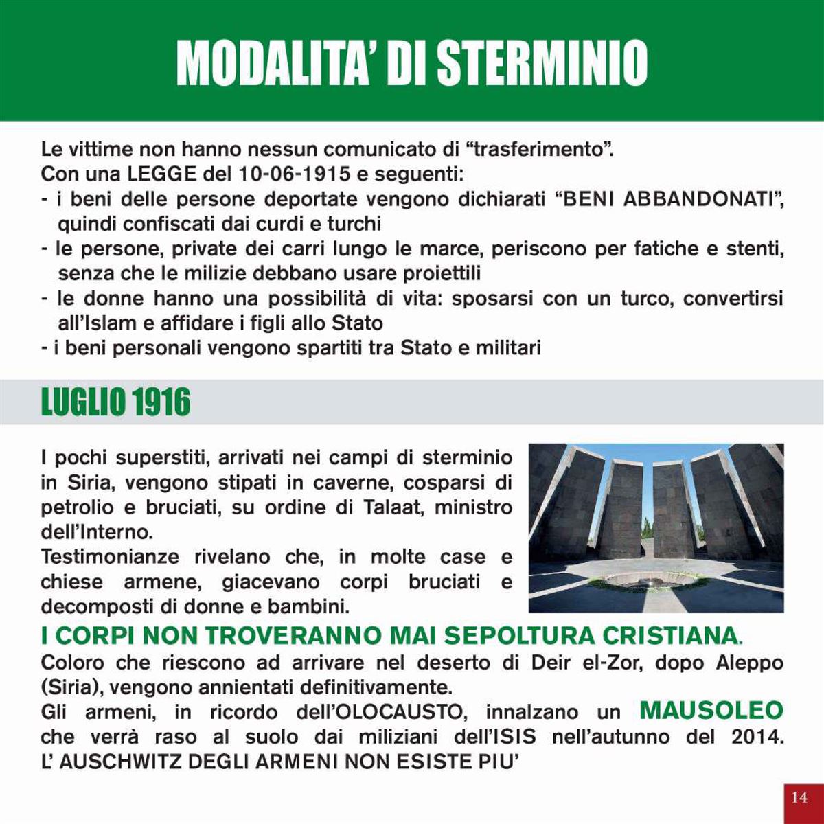 Modalità di sterminio