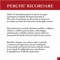 Perchè ricordare